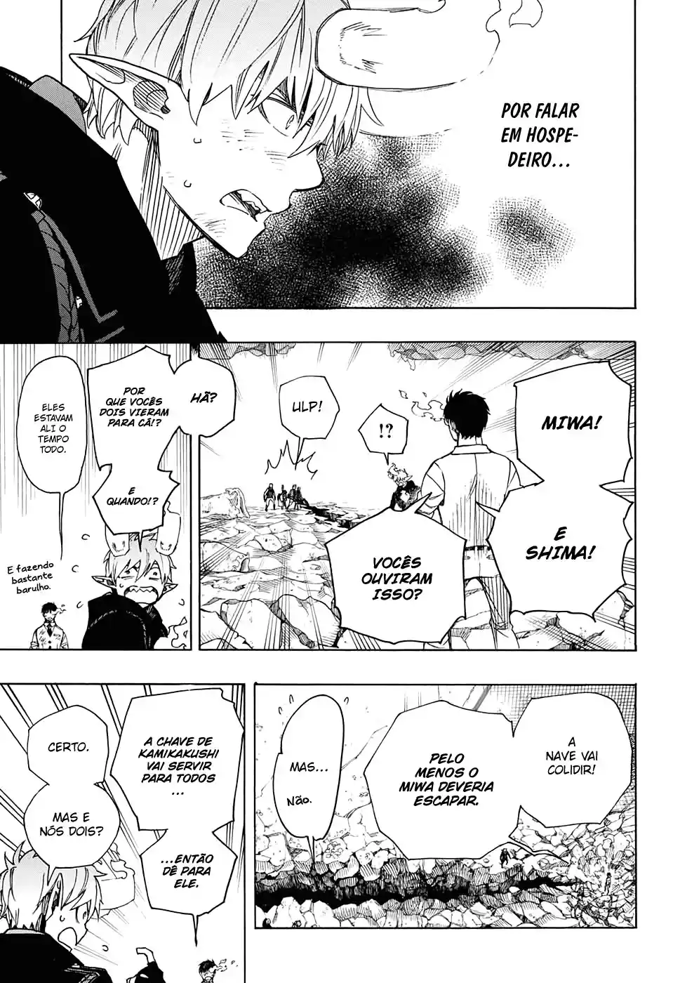 Read Blue Exorcist BR Manga Online