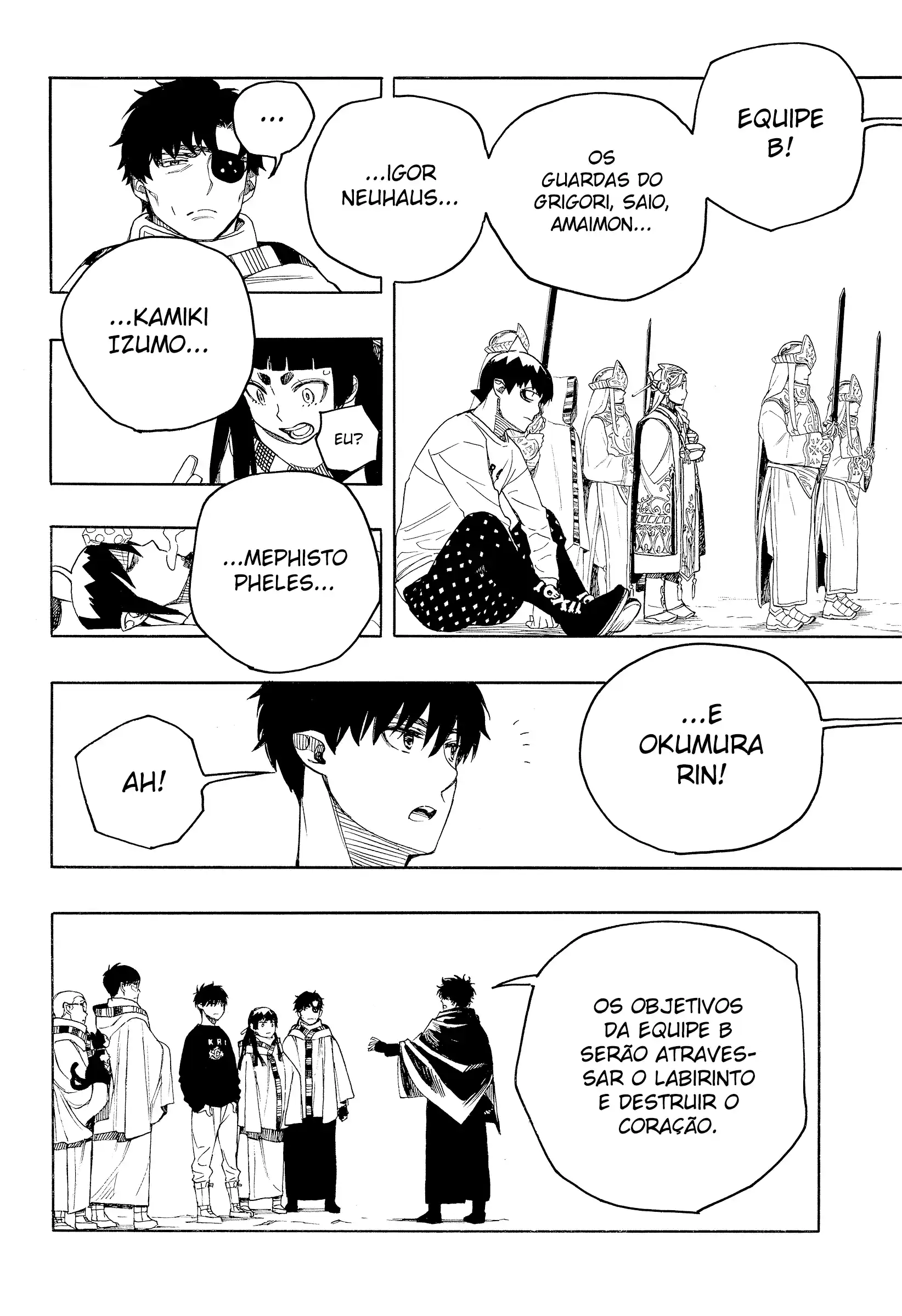 Read Blue Exorcist BR Manga Online