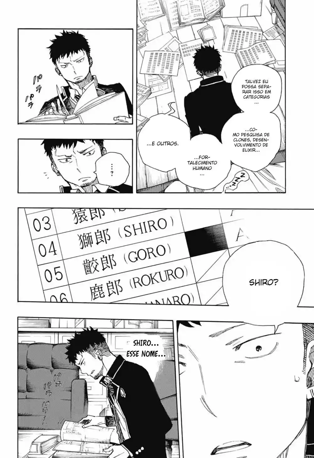 Read Blue Exorcist BR Manga Online