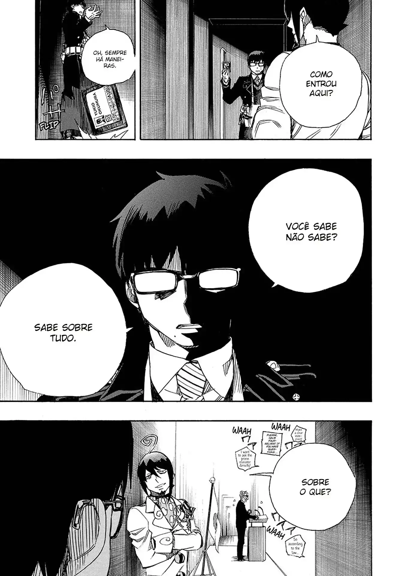 Read Blue Exorcist BR Manga Online