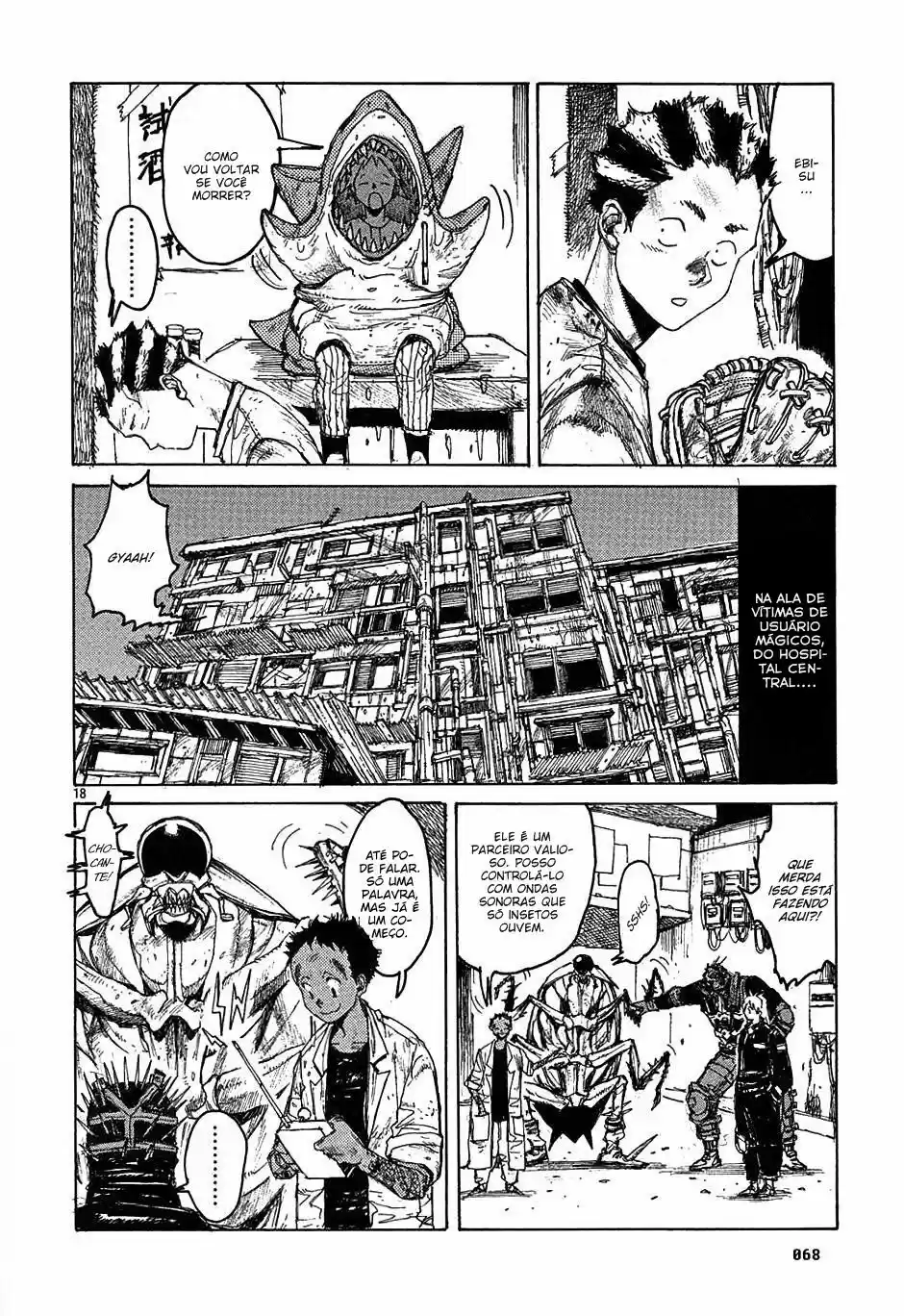 Read Dorohedoro BR Manga Online