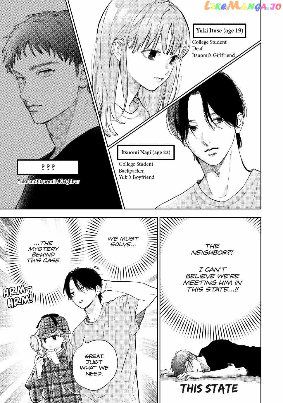 Read A Sign of Affection Manga Online
