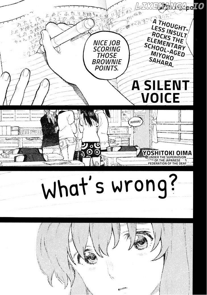 Read A Silent Voice Manga Online