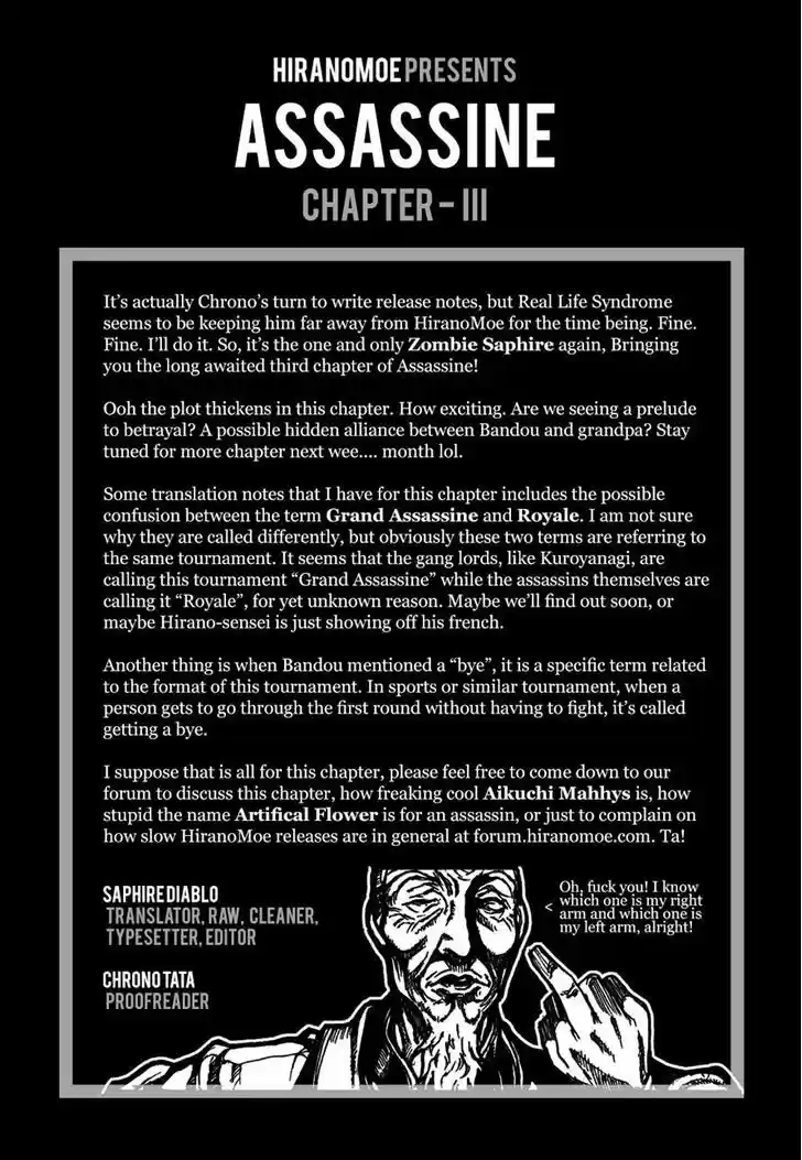 Read ASSASSINE Manga Online