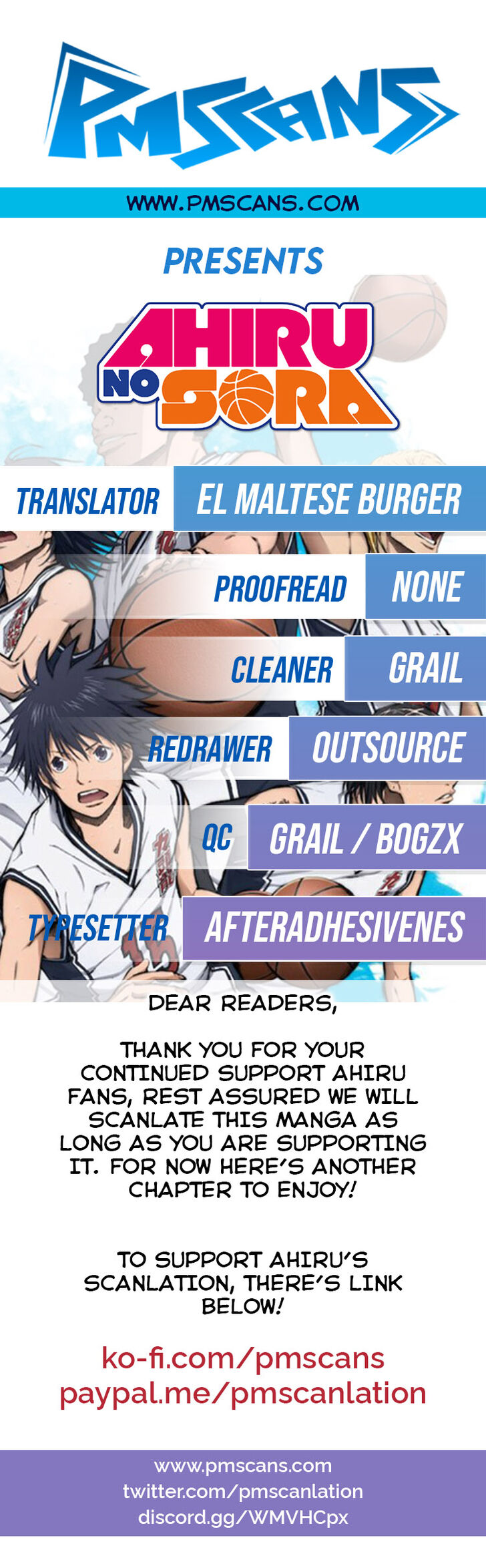 Read Ahiru no Sora Manga Online