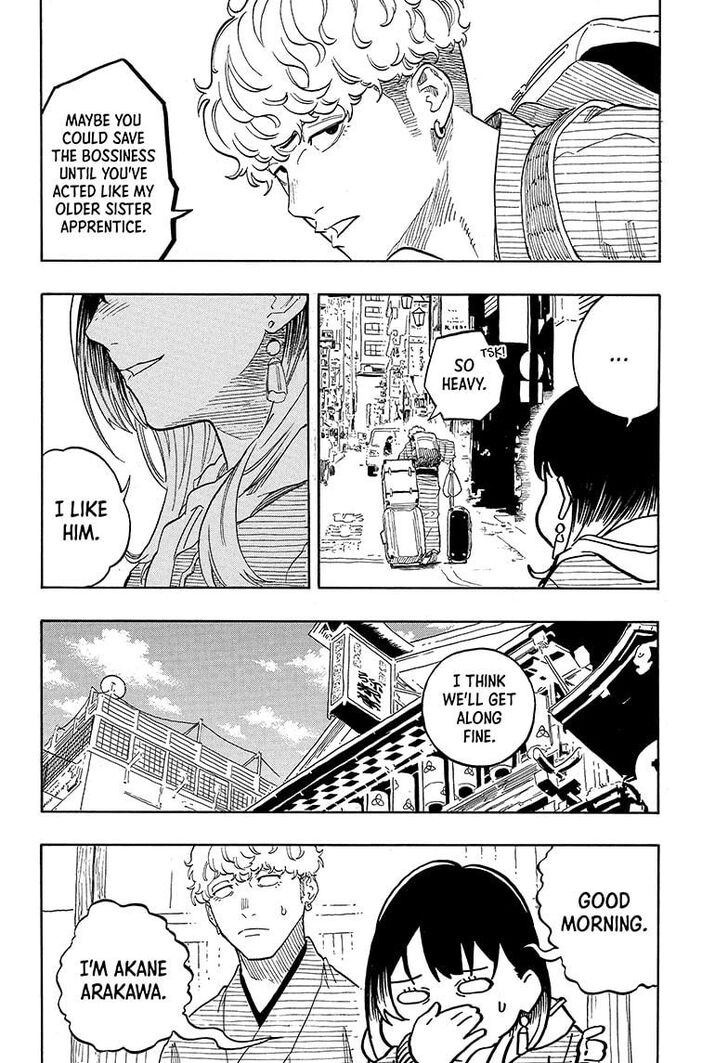Read Akane-Banashi Manga Online