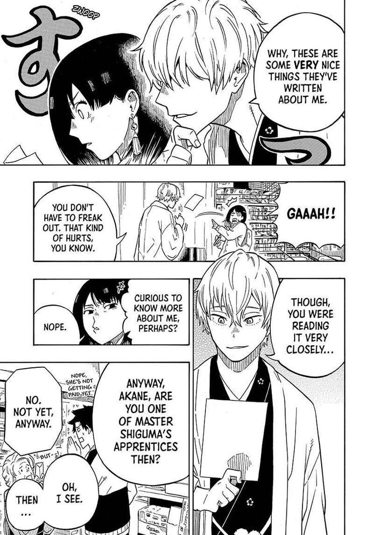 Read Akane-Banashi Manga Online