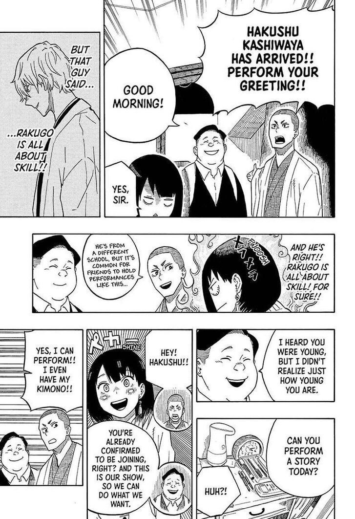 Read Akane-Banashi Manga Online