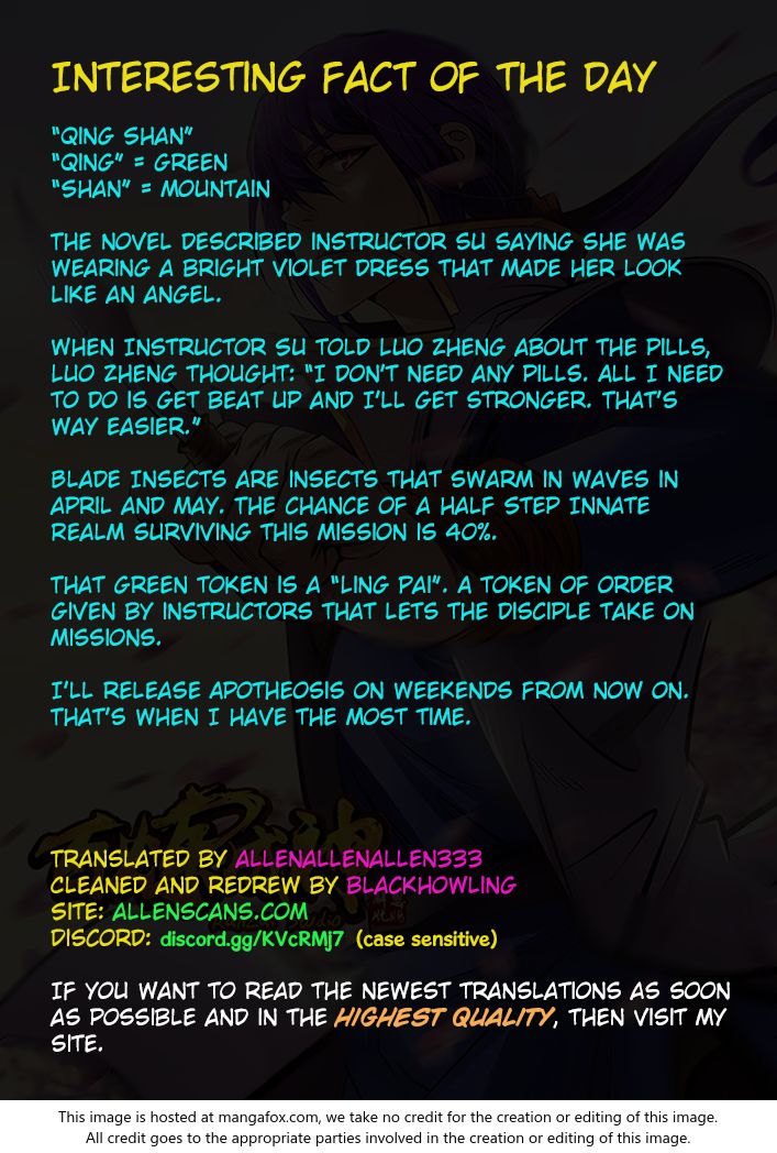 Read Apotheosis Manga Online