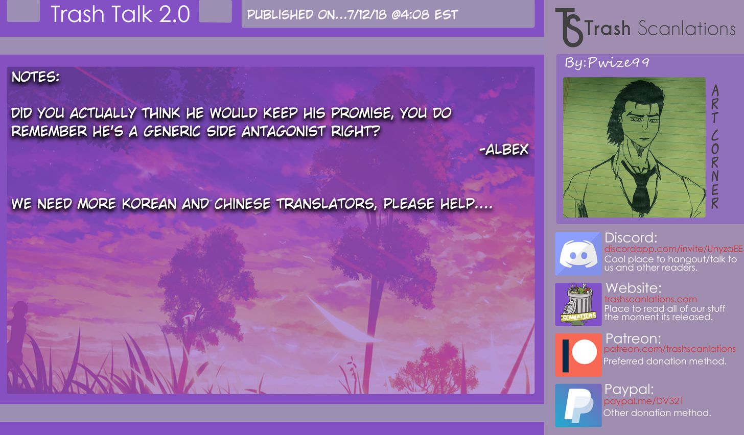 Read Apotheosis Manga Online