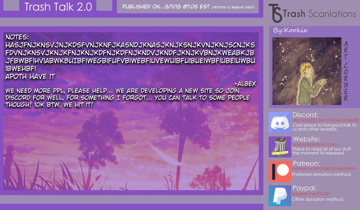 Read Apotheosis Manga Online