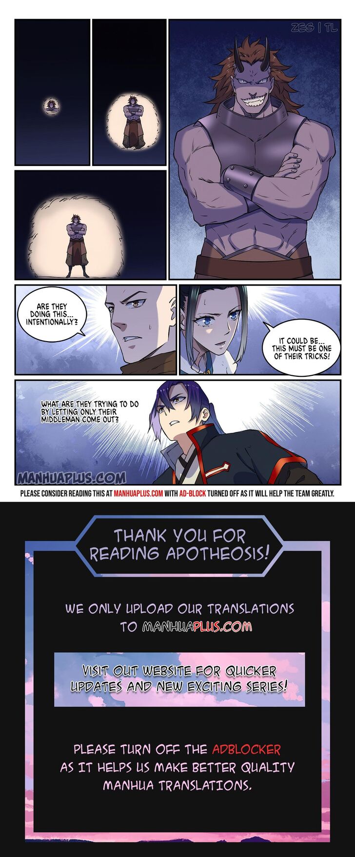 Read Apotheosis Manga Online