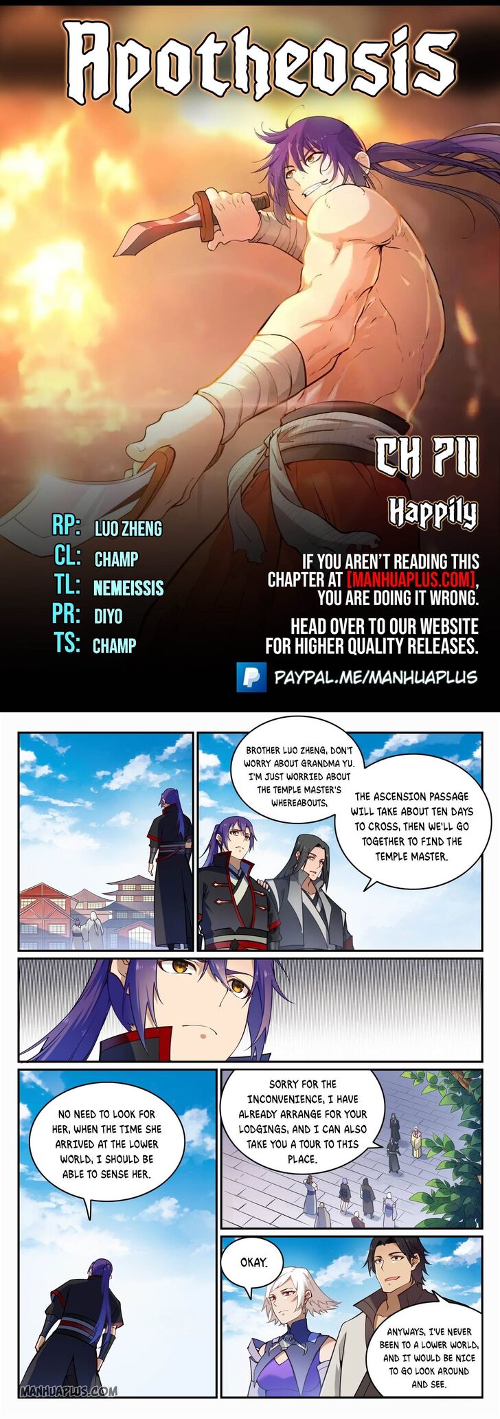 Read Apotheosis Manga Online
