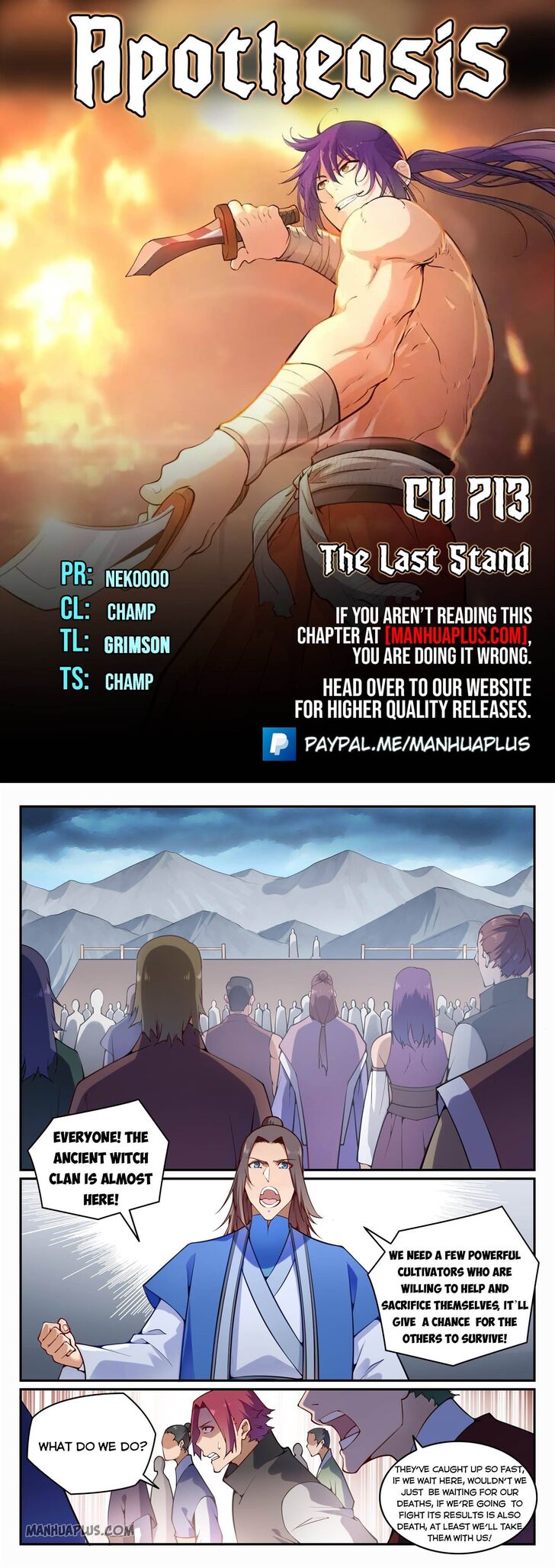 Read Apotheosis Manga Online
