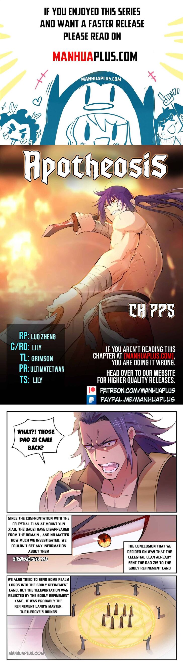 Read Apotheosis Manga Online