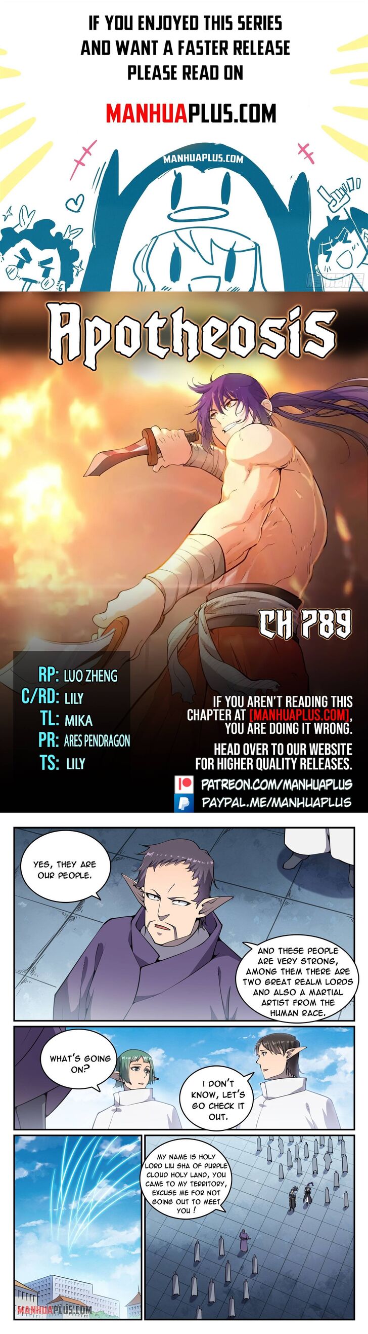 Read Apotheosis Manga Online