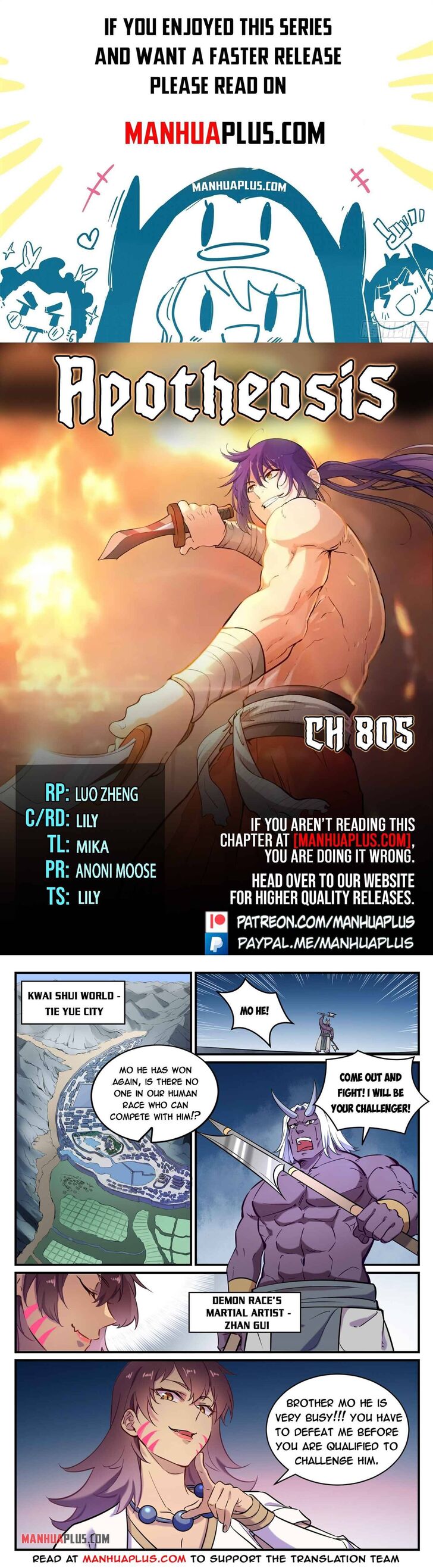Read Apotheosis Manga Online