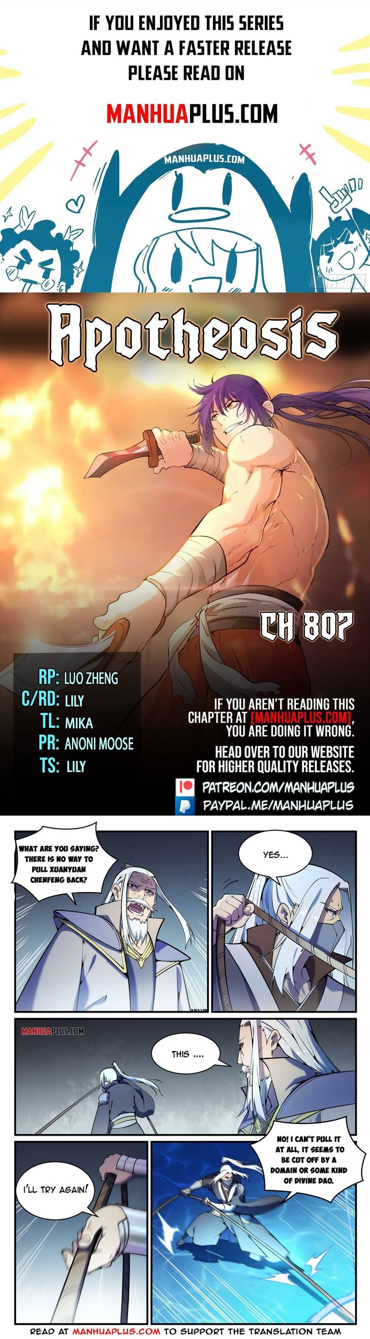 Read Apotheosis Manga Online