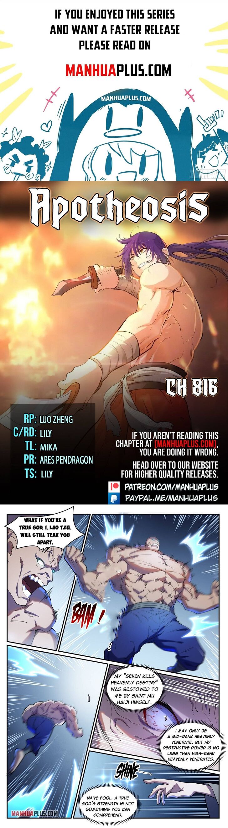 Read Apotheosis Manga Online