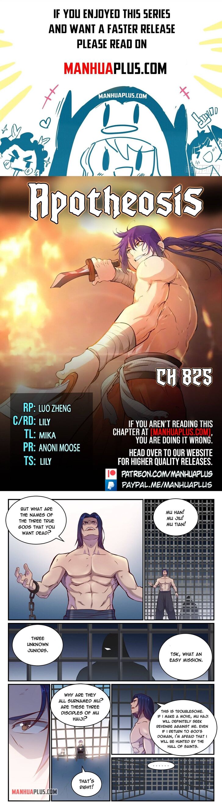 Read Apotheosis Manga Online