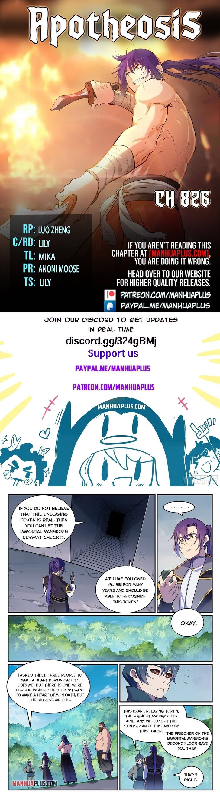 Read Apotheosis Manga Online