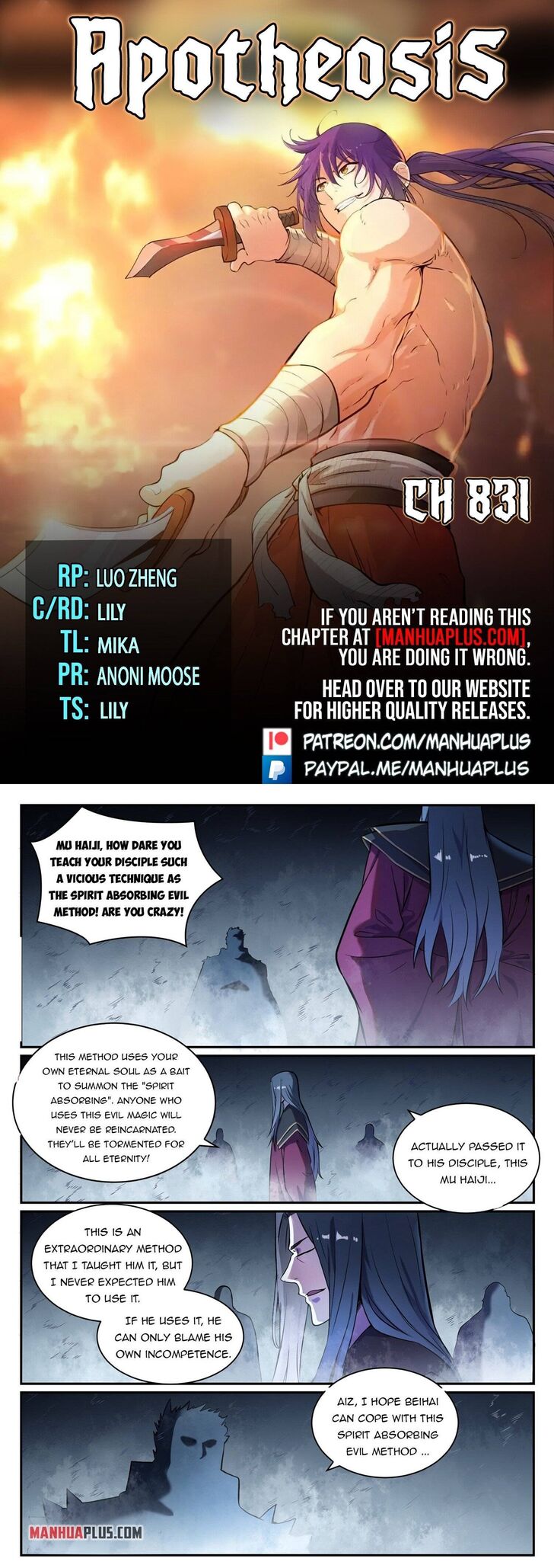 Read Apotheosis Manga Online