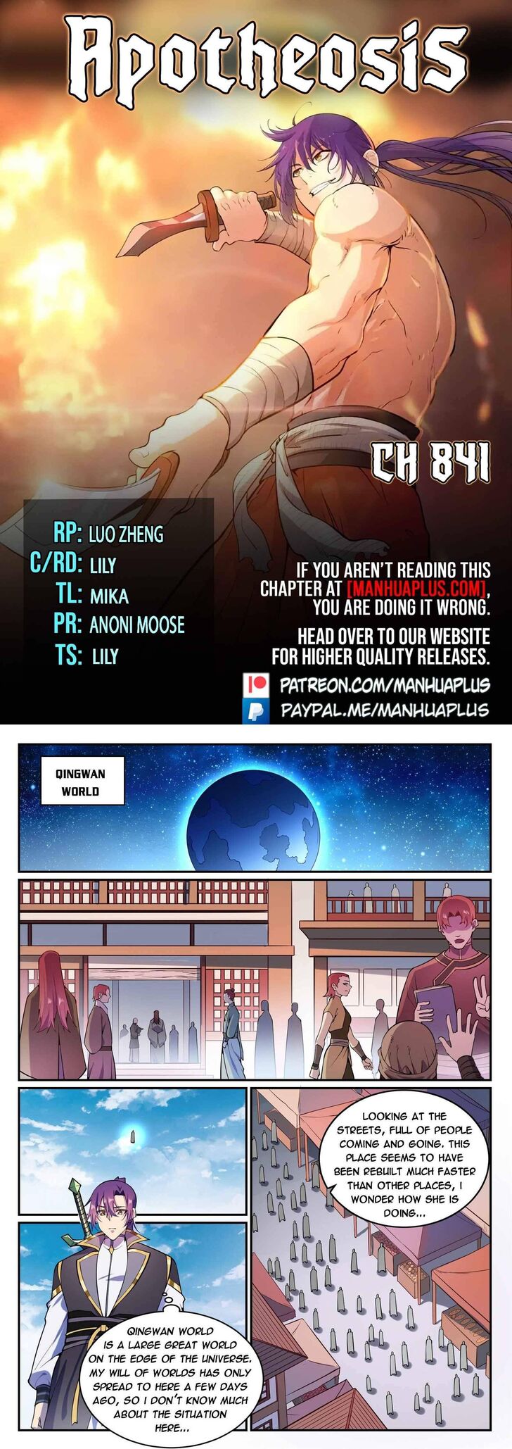 Read Apotheosis Manga Online