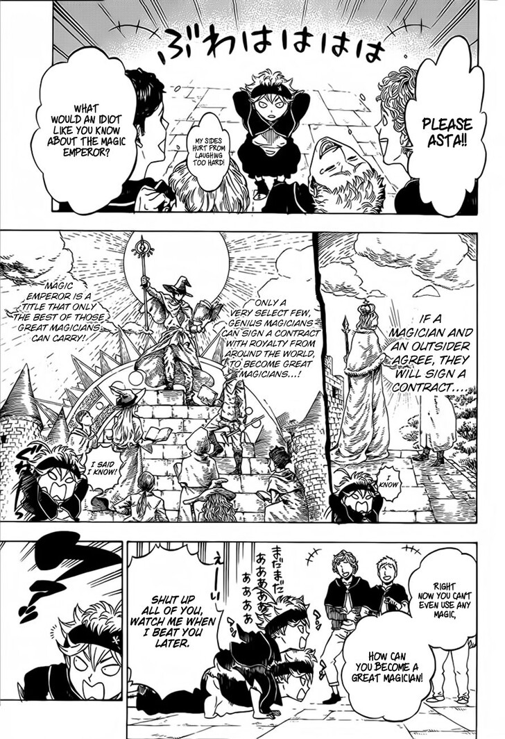 Read Black Clover Manga Online
