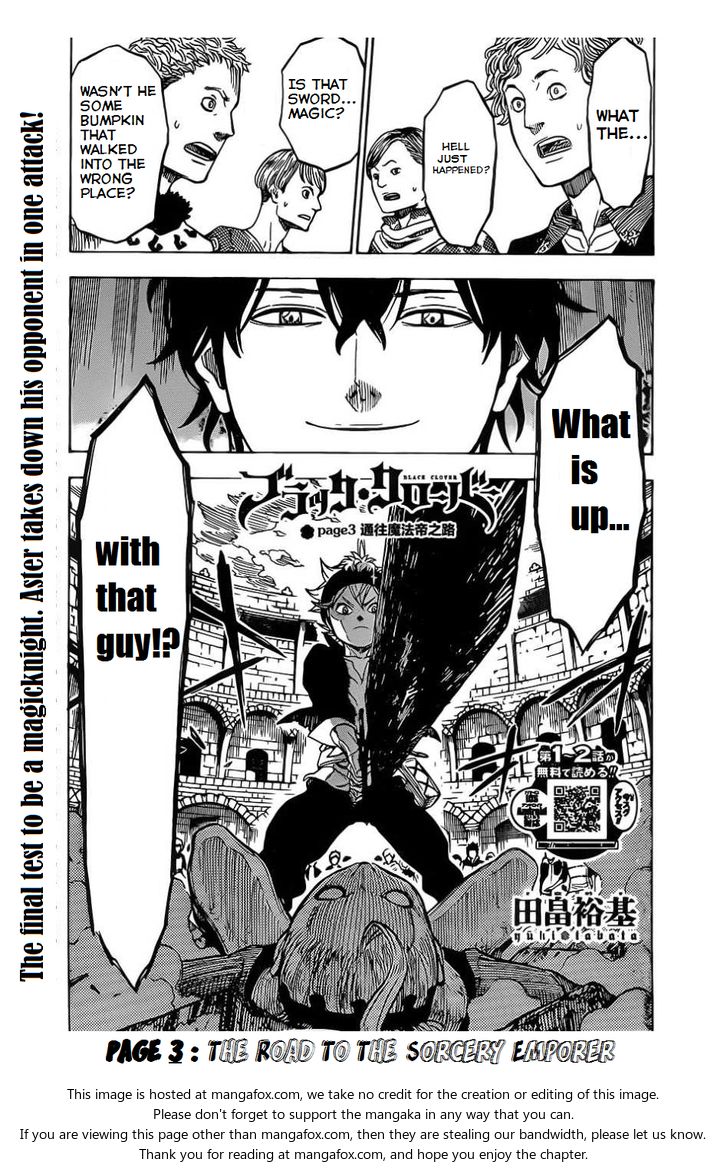 Read Black Clover Manga Online
