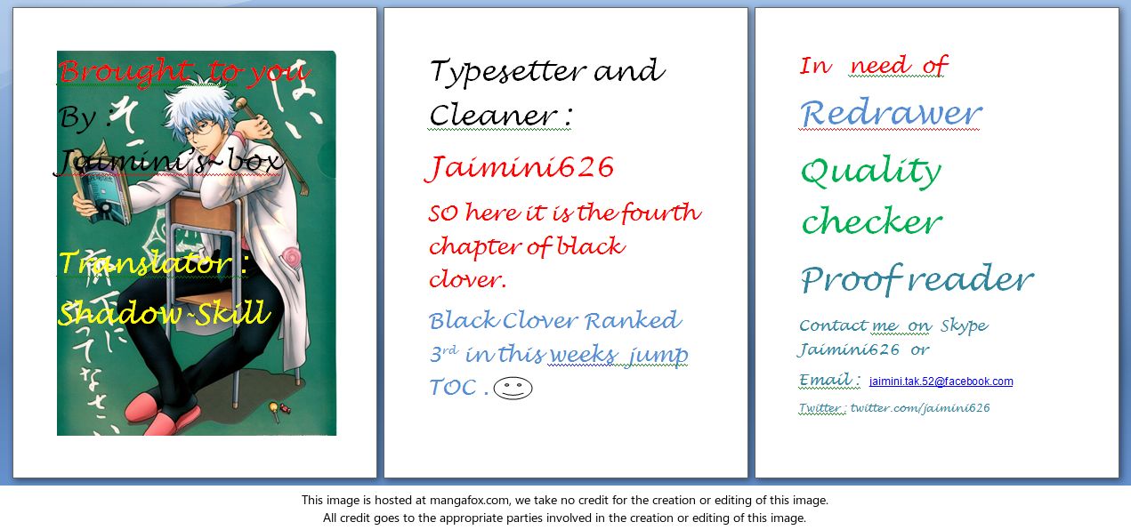 Read Black Clover Manga Online
