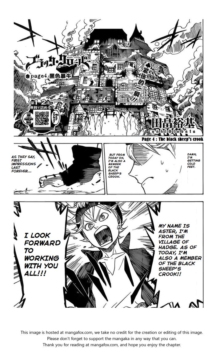 Read Black Clover Manga Online