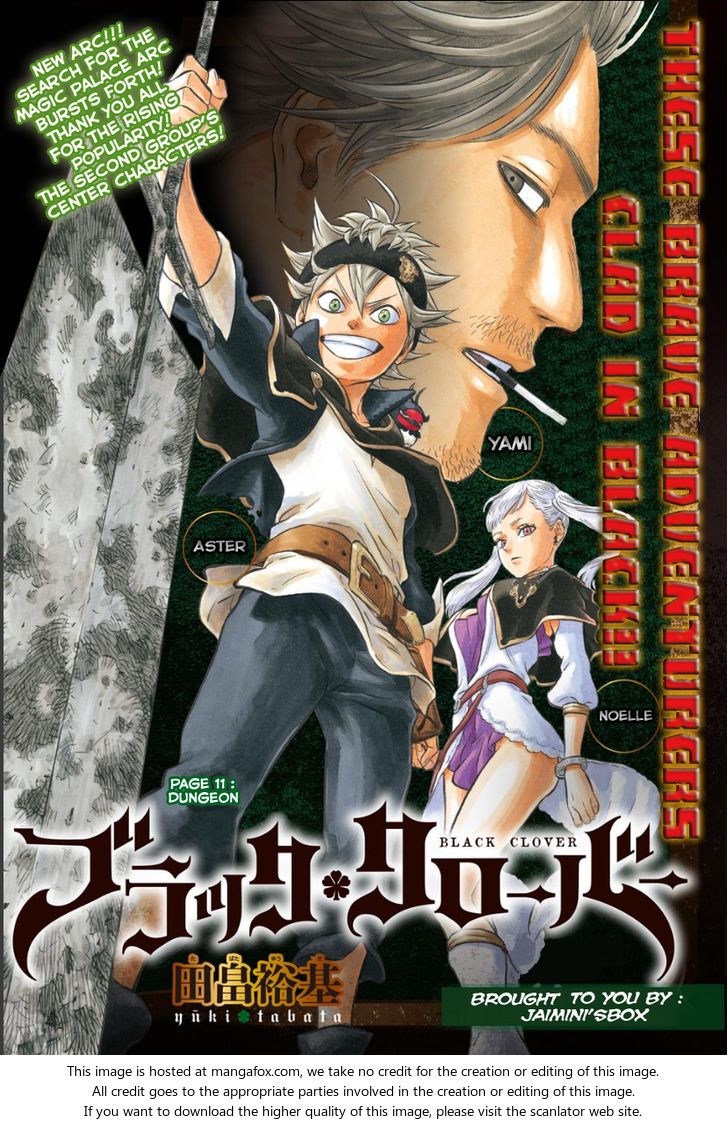 Read Black Clover Manga Online