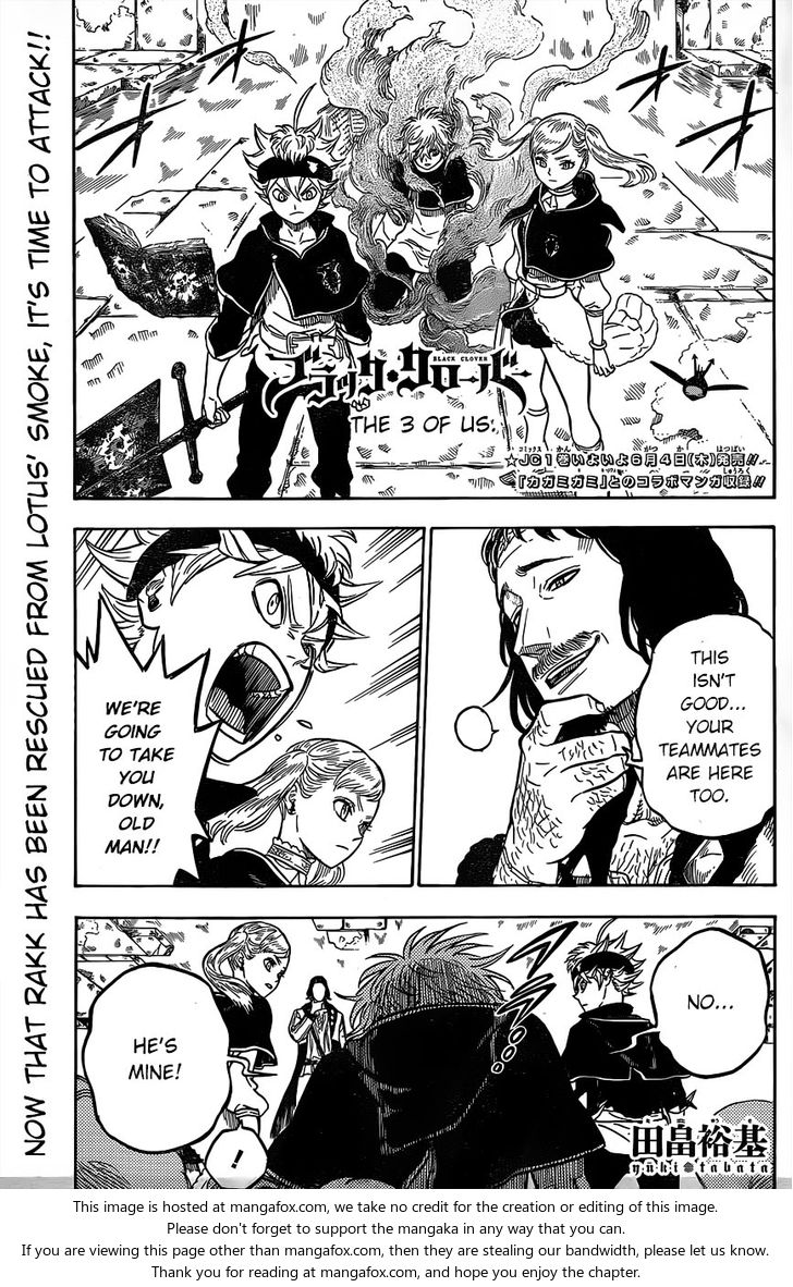 Read Black Clover Manga Online
