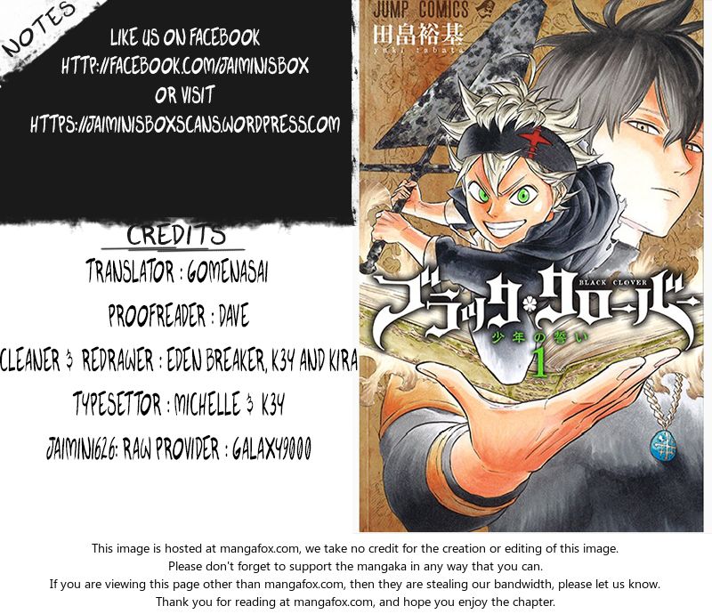 Read Black Clover Manga Online