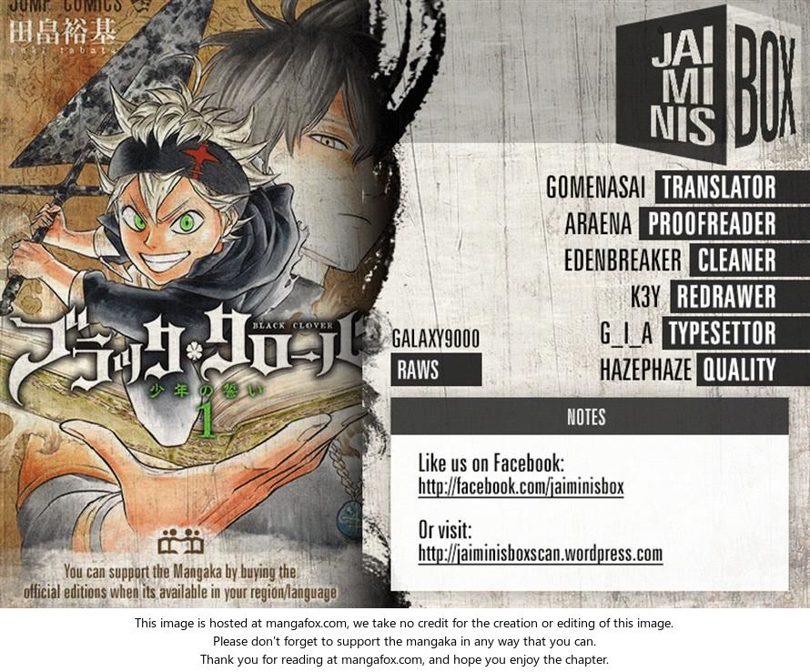 Read Black Clover Manga Online