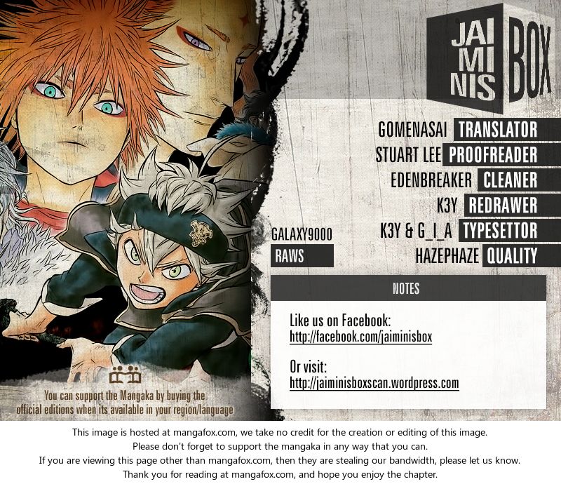 Read Black Clover Manga Online