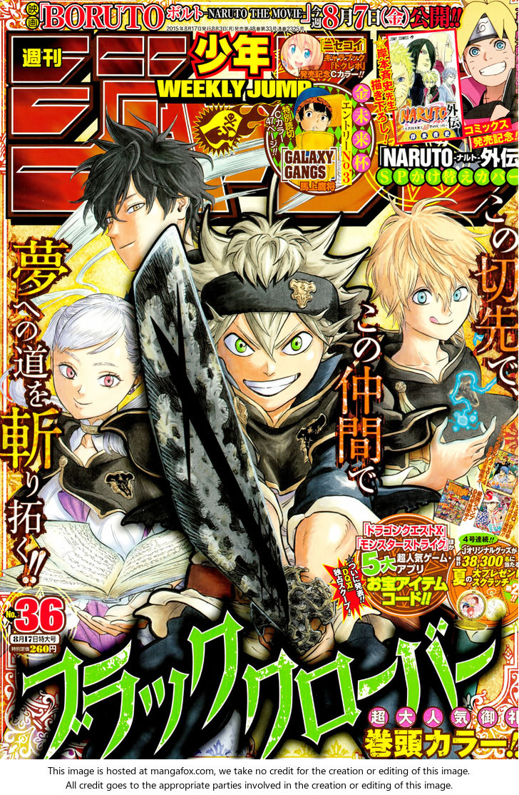 Read Black Clover Manga Online