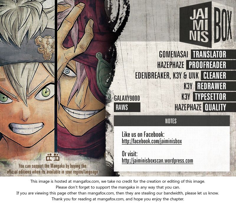 Read Black Clover Manga Online