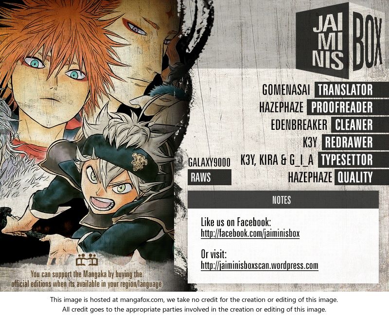 Read Black Clover Manga Online
