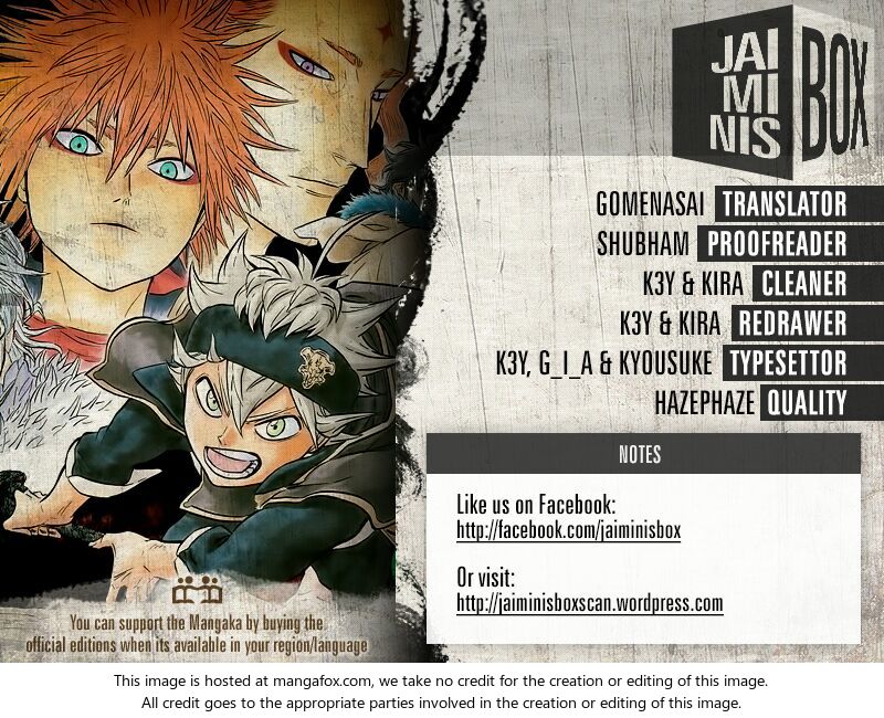 Read Black Clover Manga Online