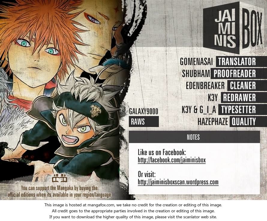 Read Black Clover Manga Online