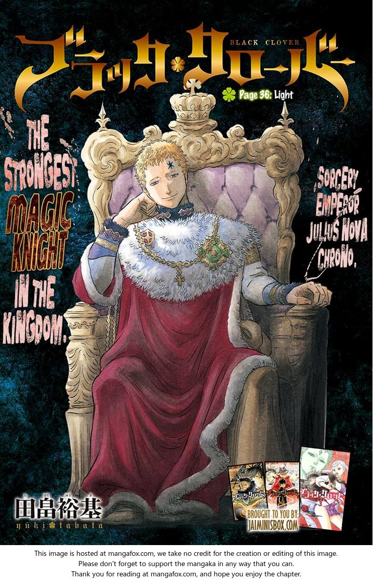 Read Black Clover Manga Online