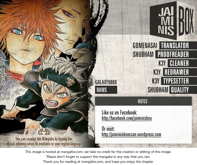 Read Black Clover Manga Online