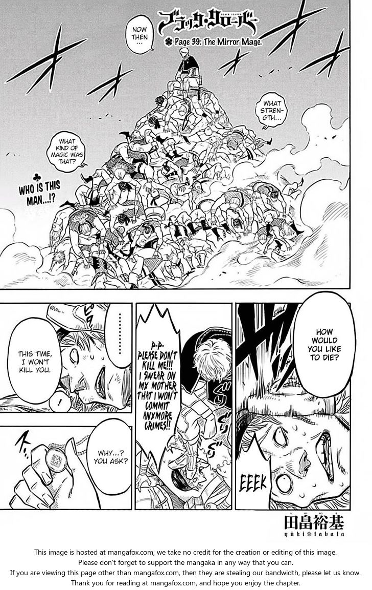 Read Black Clover Manga Online