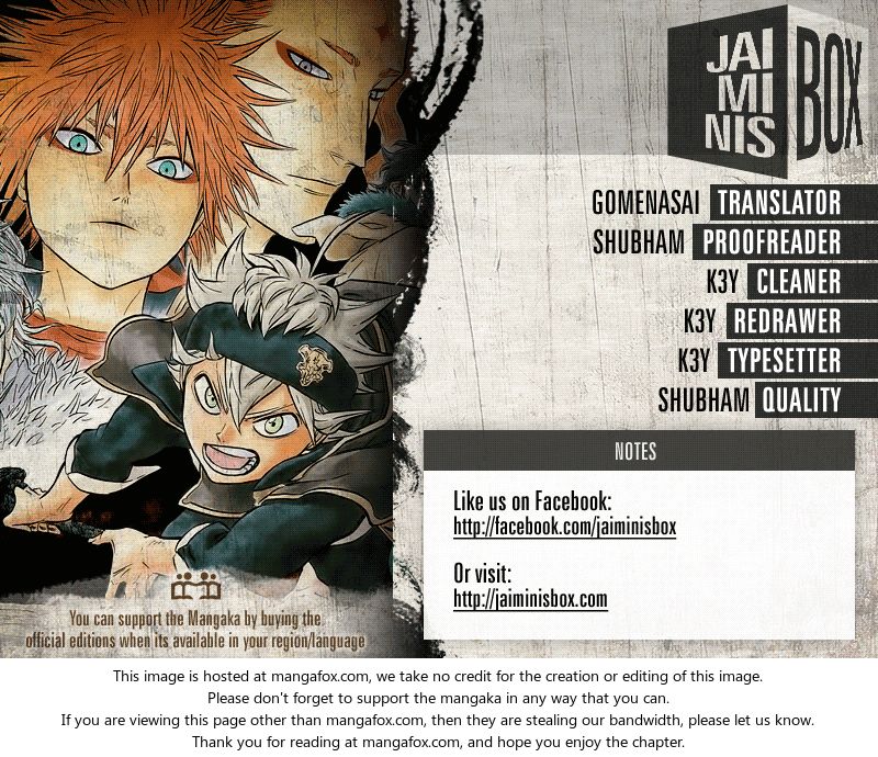 Read Black Clover Manga Online