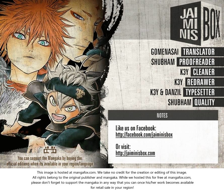 Read Black Clover Manga Online
