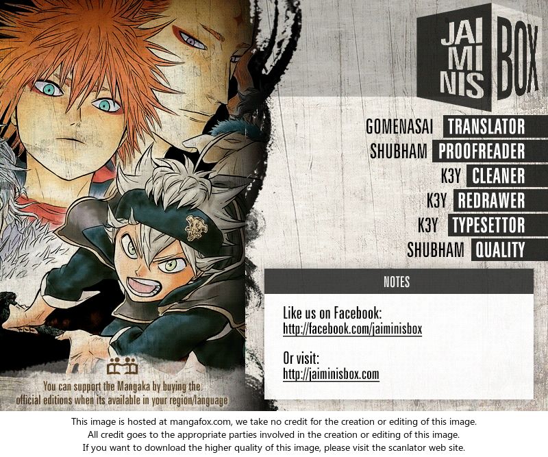 Read Black Clover Manga Online