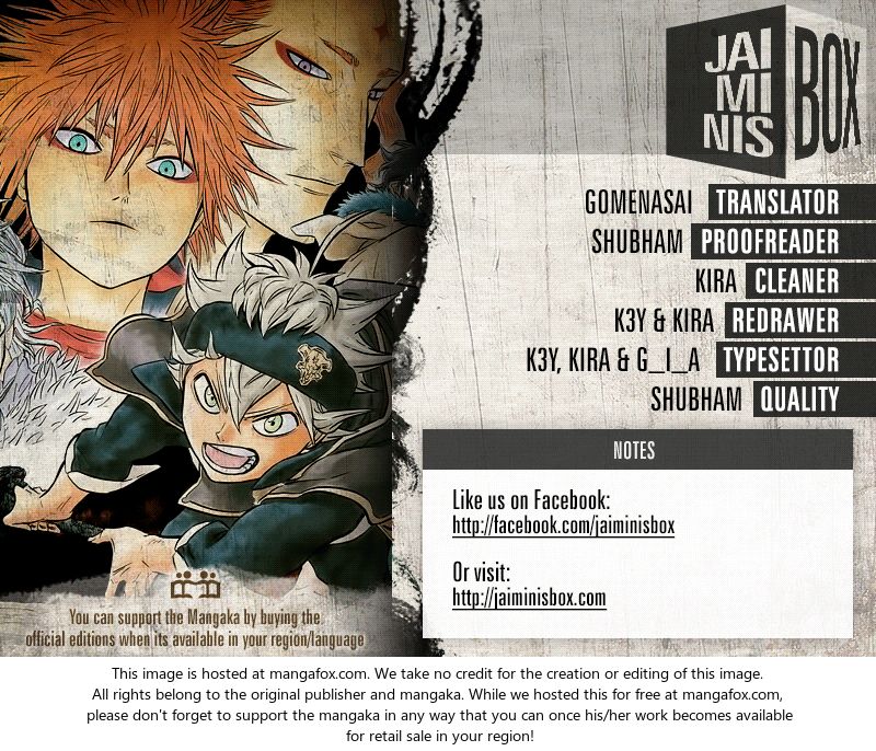 Read Black Clover Manga Online