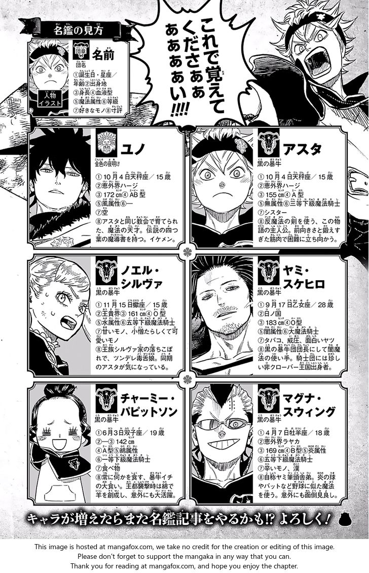 Read Black Clover Manga Online