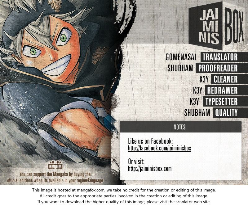 Read Black Clover Manga Online